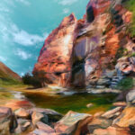 Mobile Cyclorama painting series 2